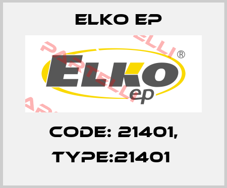 Code: 21401, Type:21401  Elko EP