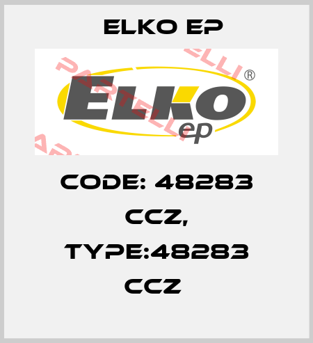 Code: 48283 CCZ, Type:48283 CCZ  Elko EP