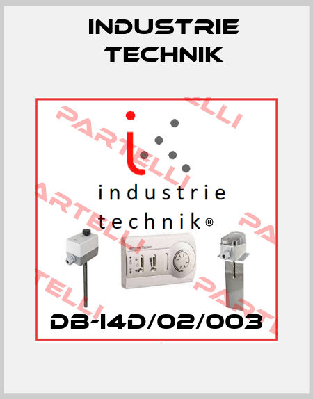 DB-I4D/02/003 Industrie Technik