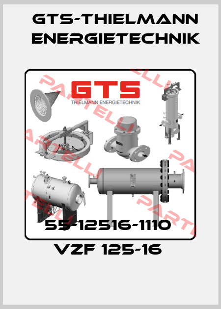 55-12516-1110  VZF 125-16  GTS-Thielmann Energietechnik