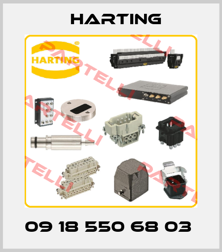 09 18 550 68 03  Harting
