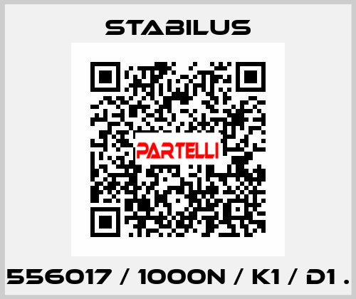556017 / 1000N / K1 / D1 . Stabilus