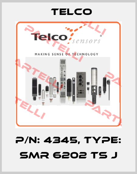 p/n: 4345, Type: SMR 6202 TS J Telco