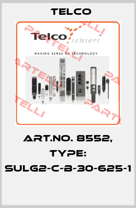 Art.No. 8552, Type: SULG2-C-B-30-625-1  Telco