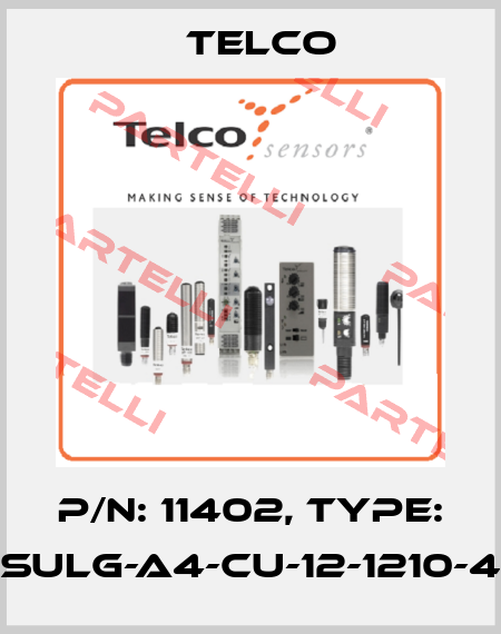 P/N: 11402, Type: SULG-A4-CU-12-1210-4 Telco