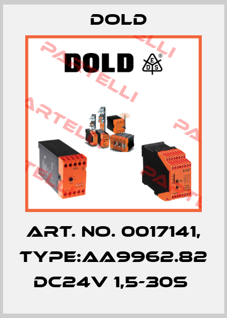 Art. No. 0017141, Type:AA9962.82 DC24V 1,5-30S  Dold