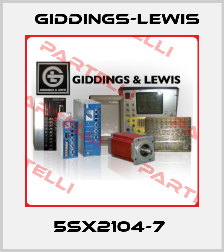 5SX2104-7  Giddings-Lewis