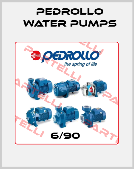 6/90  Pedrollo Water Pumps