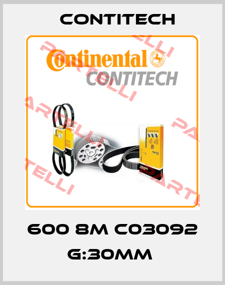 600 8M C03092 G:30MM  Contitech