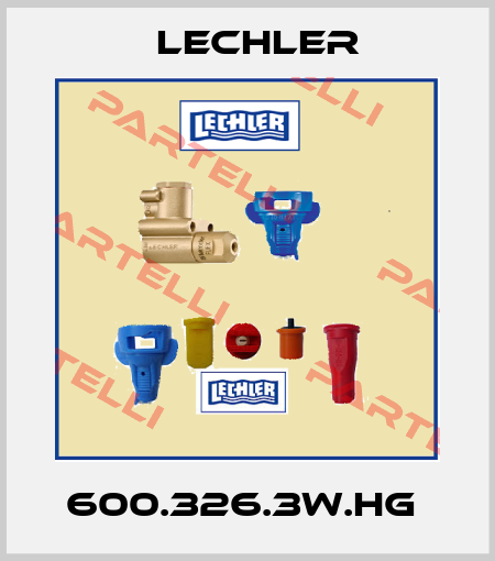 600.326.3W.HG  Lechler