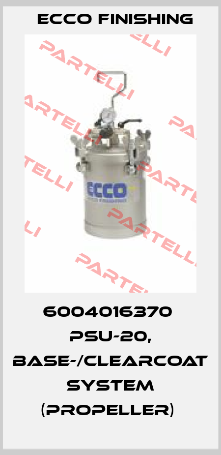 6004016370  PSU-20, BASE-/CLEARCOAT SYSTEM (PROPELLER)  Ecco Finishing