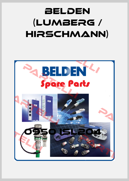 0950 ISL204  Belden (Lumberg / Hirschmann)