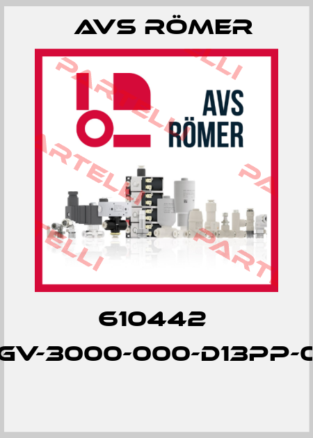 610442  XGV-3000-000-D13PP-04  Avs Römer