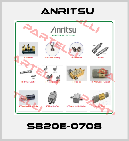 S820E-0708 Anritsu