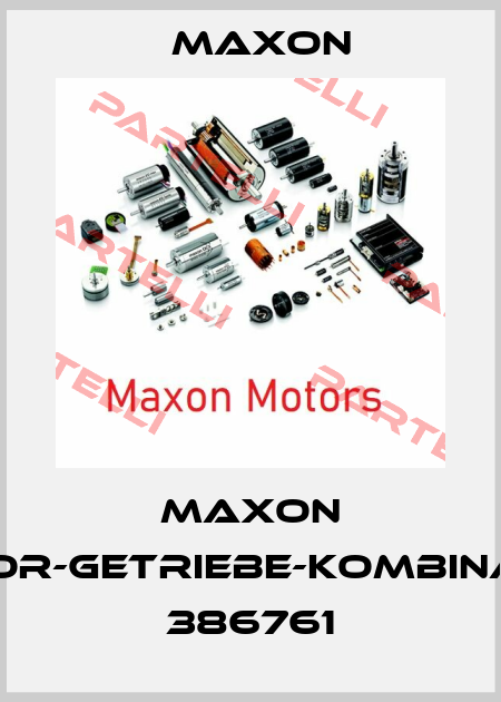 maxon Motor-Getriebe-Kombination 386761 Maxon