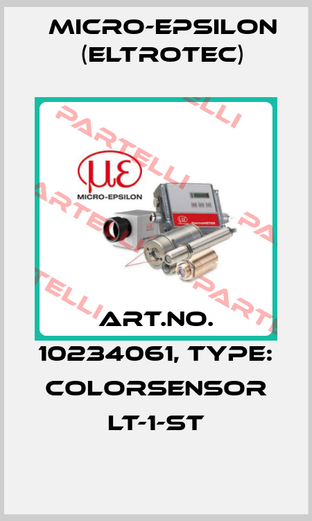 Art.No. 10234061, Type: colorSENSOR LT-1-ST Micro-Epsilon (Eltrotec)