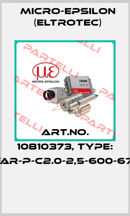 Art.No. 10810373, Type: FAR-P-C2.0-2,5-600-67°  Micro-Epsilon (Eltrotec)