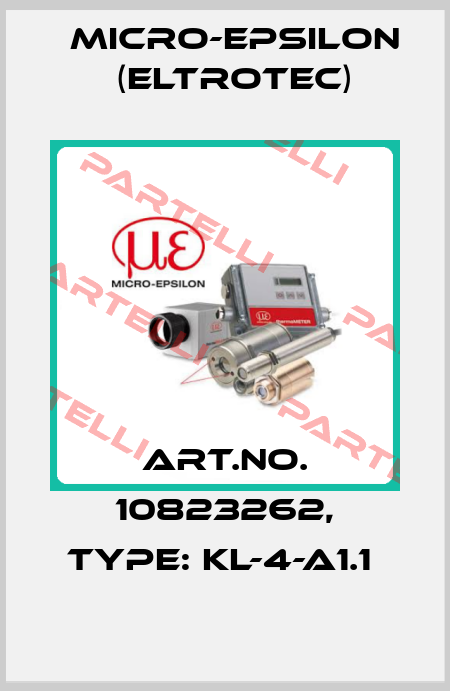Art.No. 10823262, Type: KL-4-A1.1  Micro-Epsilon (Eltrotec)