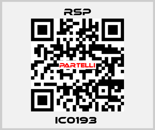 IC0193  Rsp