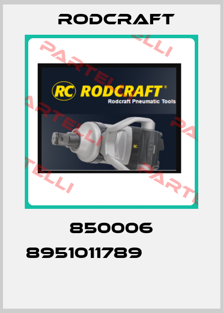850006 8951011789                          Rodcraft