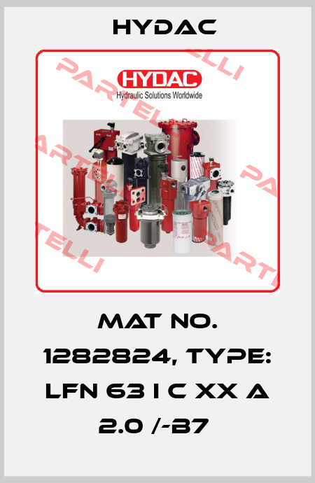 Mat No. 1282824, Type: LFN 63 I C XX A 2.0 /-B7  Hydac