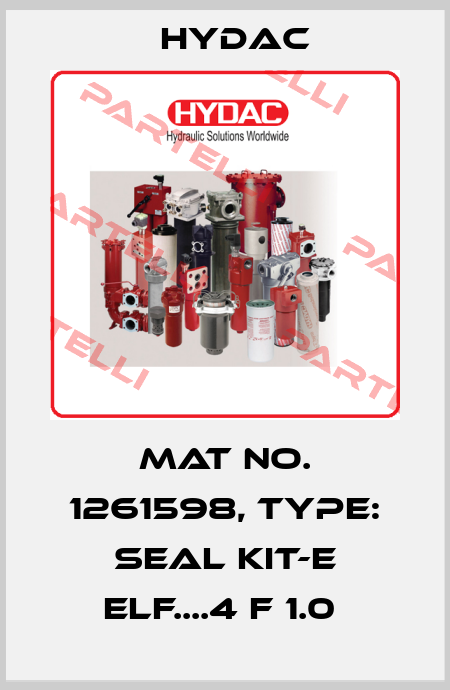 Mat No. 1261598, Type: SEAL KIT-E ELF....4 F 1.0  Hydac