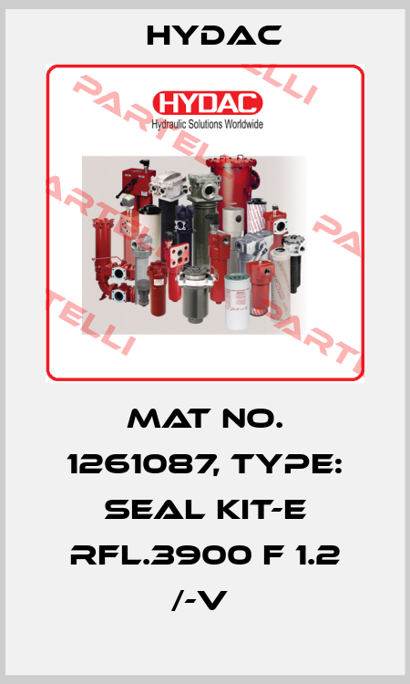 Mat No. 1261087, Type: SEAL KIT-E RFL.3900 F 1.2 /-V  Hydac