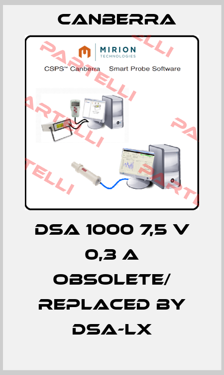 DSA 1000 7,5 V 0,3 A obsolete/ replaced by DSA-LX Canberra
