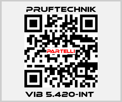 VIB 5.420-INT  Pruftechnik
