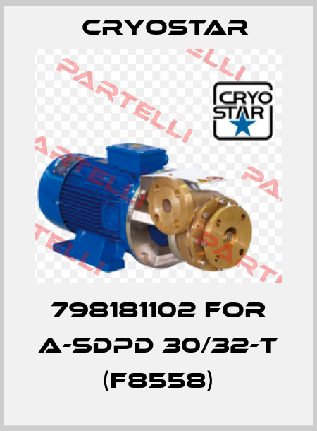 798181102 for A-SDPD 30/32-T (F8558) CryoStar
