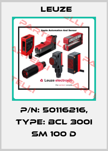 p/n: 50116216, Type: BCL 300i SM 100 D Leuze
