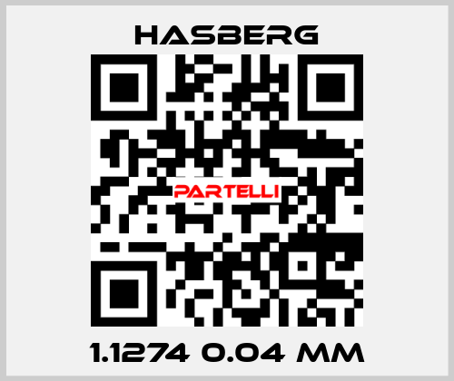 1.1274 0.04 MM  Hasberg