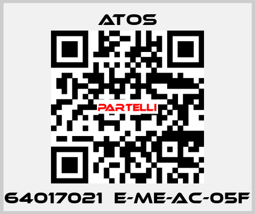 64017021  E-ME-AC-05F Atos