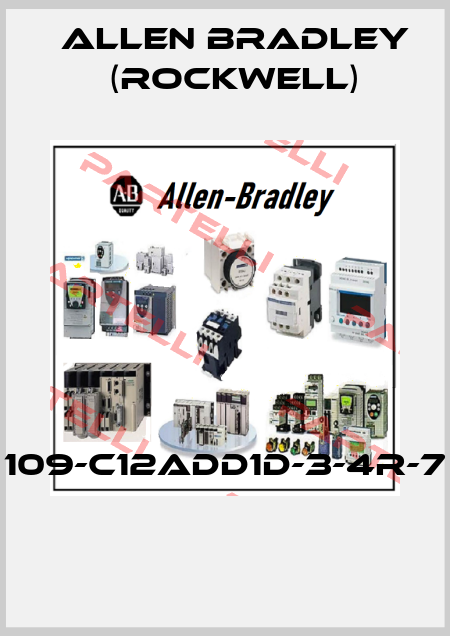 109-C12ADD1D-3-4R-7  Allen Bradley (Rockwell)