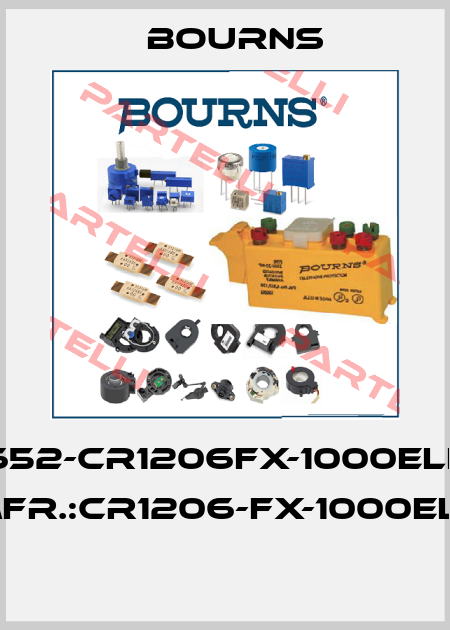 652-CR1206FX-1000ELF Mfr.:CR1206-FX-1000ELF  Bourns