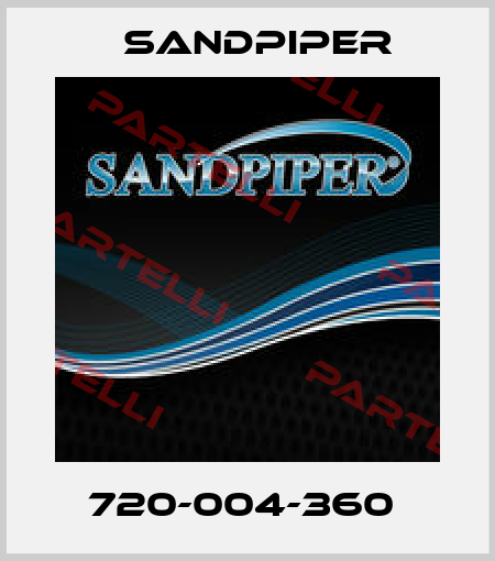 720-004-360  Sandpiper