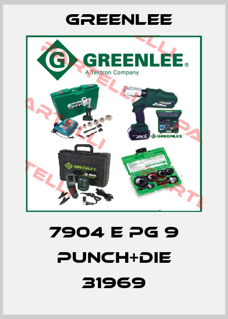 7904 E PG 9 PUNCH+DIE 31969 Greenlee