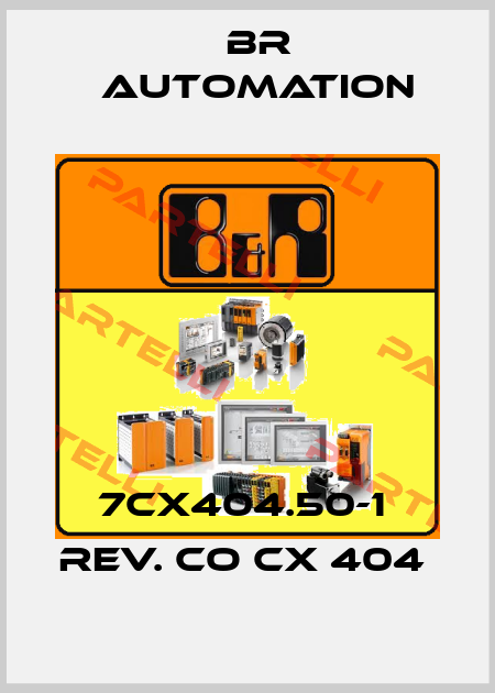 7CX404.50-1  REV. CO CX 404  Br Automation