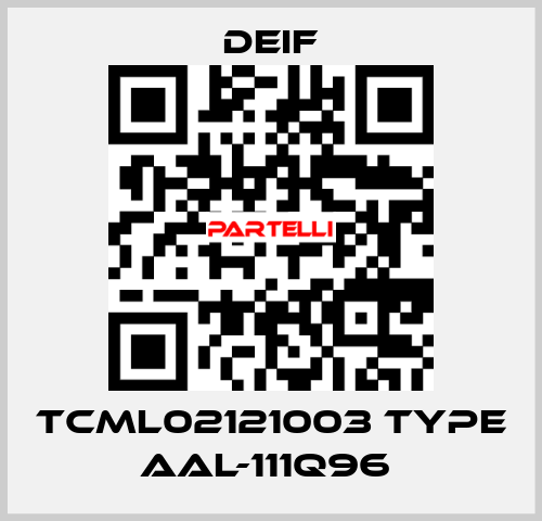 TCML02121003 TYPE AAL-111Q96  Deif