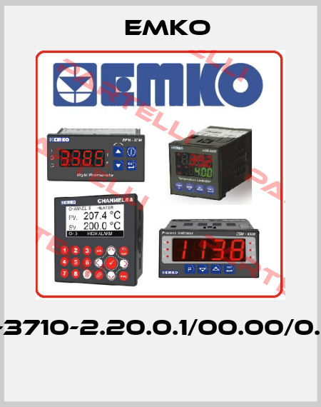 ESM-3710-2.20.0.1/00.00/0.0.0.0   EMKO