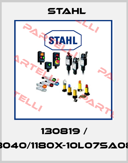 130819 / 8040/1180X-10L07SA08 Stahl