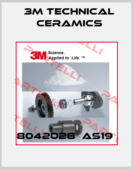 8042028  AS19  3M Technical Ceramics