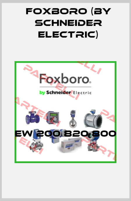EW 200 820 800  Foxboro (by Schneider Electric)