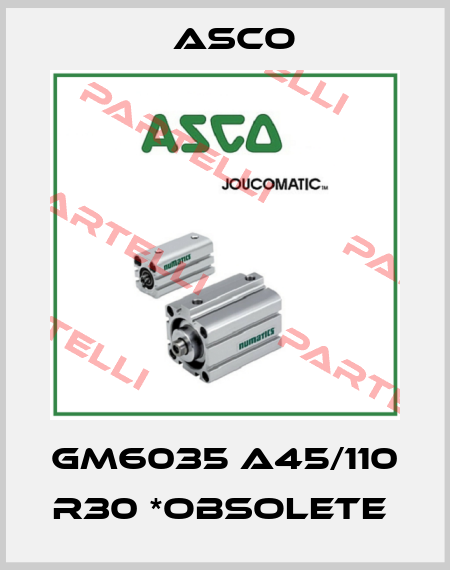 GM6035 A45/110 R30 *OBSOLETE  Asco