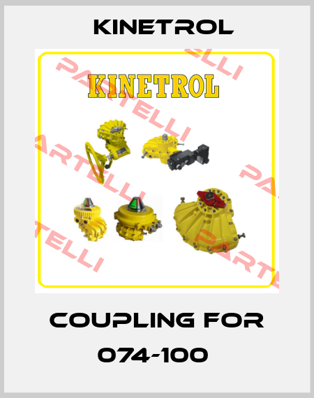 Coupling for 074-100  Kinetrol