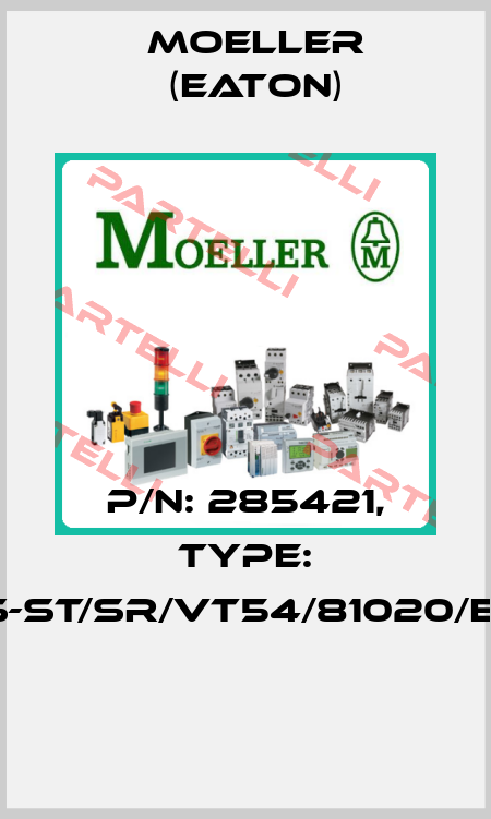 P/N: 285421, Type: NWS-ST/SR/VT54/81020/EU/M  Moeller (Eaton)
