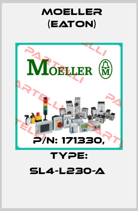 P/N: 171330, Type: SL4-L230-A  Moeller (Eaton)