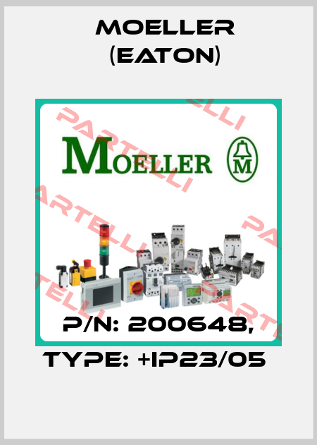P/N: 200648, Type: +IP23/05  Moeller (Eaton)