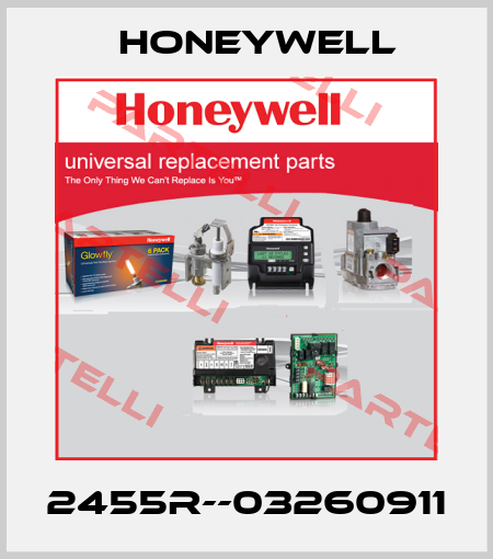2455R--03260911 Honeywell
