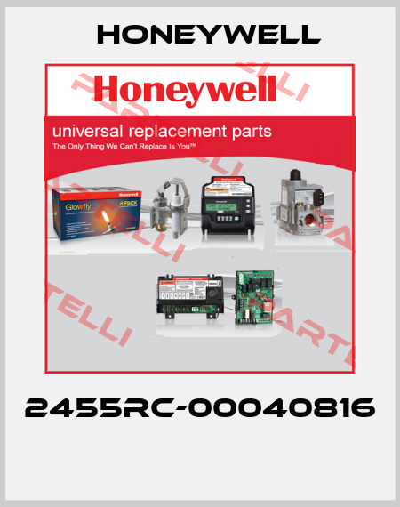 2455RC-00040816  Honeywell